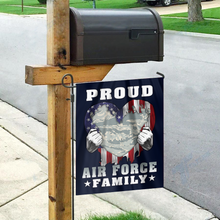 Load image into Gallery viewer, Proud Air Force Family House Flag