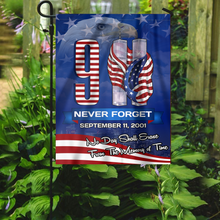Load image into Gallery viewer, 9/11 Eagle - No Day Shall Erase From The Memory of Time - House Flag