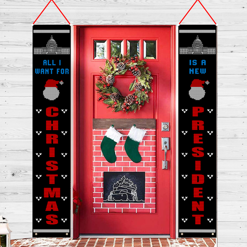 All I Want For Christmas Porch Yard Flag 2