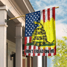 Load image into Gallery viewer, DTOM USA Gadsden House Flag (RTL)