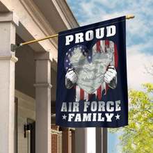 Load image into Gallery viewer, Proud Air Force Family House Flag