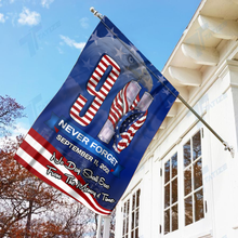 Load image into Gallery viewer, 9/11 Eagle - No Day Shall Erase From The Memory of Time - House Flag