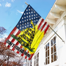 Load image into Gallery viewer, DTOM USA Gadsden House Flag (RTL)