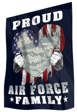 Load image into Gallery viewer, Proud Air Force Family House Flag