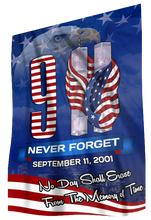 Load image into Gallery viewer, 9/11 Eagle - No Day Shall Erase From The Memory of Time - House Flag