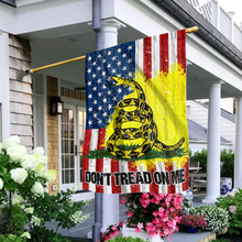 Load image into Gallery viewer, DTOM USA Gadsden House Flag (RTL)