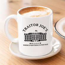 Load image into Gallery viewer, Traitor Joe 11 oz. White Mug