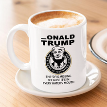 Load image into Gallery viewer, Missing D 11 oz. White Mug