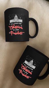 All I Want For Christmas 11 oz. Black Mug 4