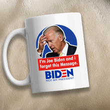 Load image into Gallery viewer, Forgetful Biden 11 oz. White Mug