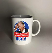 Load image into Gallery viewer, Forgetful Biden 11 oz. White Mug