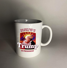 Load image into Gallery viewer, The Best Part of Waking Up 11 oz. White Mug