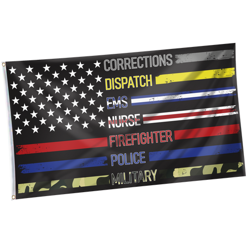 Patriotic Support Appreciation - American Flag