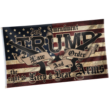 Load image into Gallery viewer, Stolen Election Stand + 3x5' Trump LNO Flag
