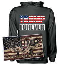 Load image into Gallery viewer, Trump Forever Apparel + 3x5' Trump LNO Flag