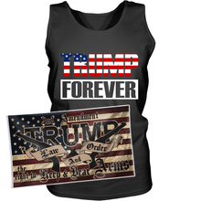 Load image into Gallery viewer, Trump Forever Apparel + 3x5' Trump LNO Flag