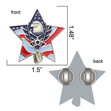 Load image into Gallery viewer, US Air Force Veteran Pin (RTL)
