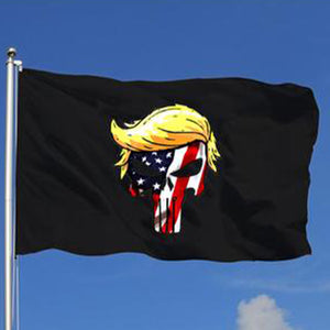 Trump USA Punisher Flag