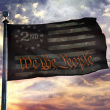 Load image into Gallery viewer, We The People - Camo Orange - 2nd Amendment Flag (RTL)