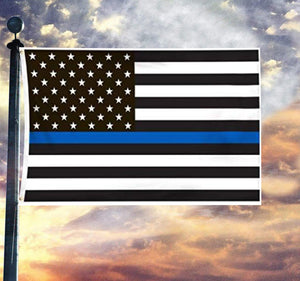 Thin Blue Line Flag